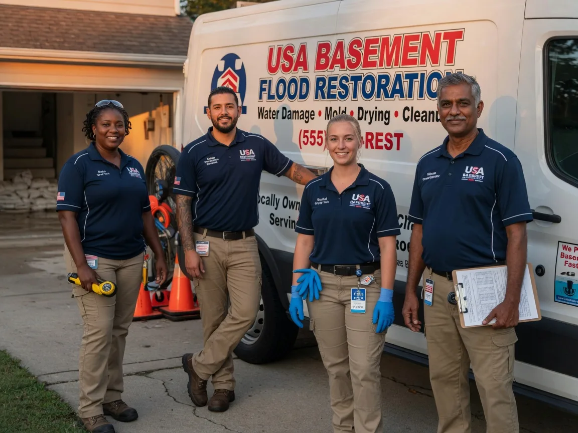 Basement Flood Cleanup company in Highland, MI
