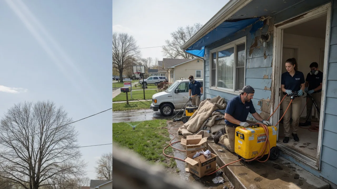 Basement Flood Cleanup in Highland, MI near me